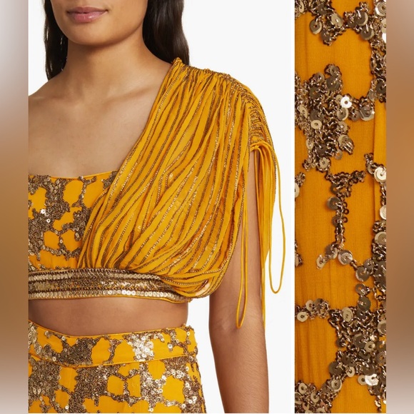 Sani Tanvi Palazzo Two-Piece Top & Pants - Picture 4 of 8